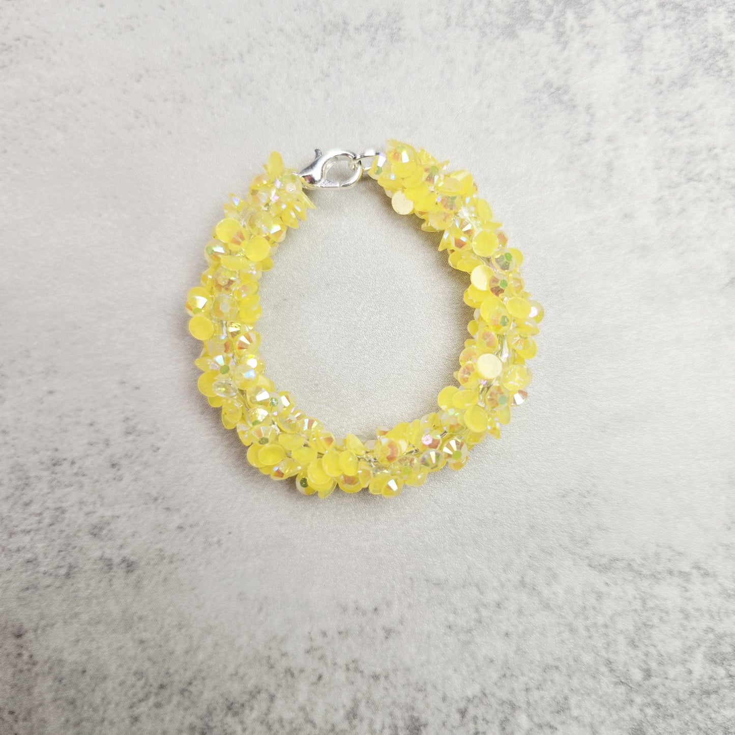 Chunky Yellow Handle Stacker, Tumbler Handle Charms, Tumbler Accessories, Tumbler Cup Charms, Gift for Wife, Daughter, Friend, or Coworker