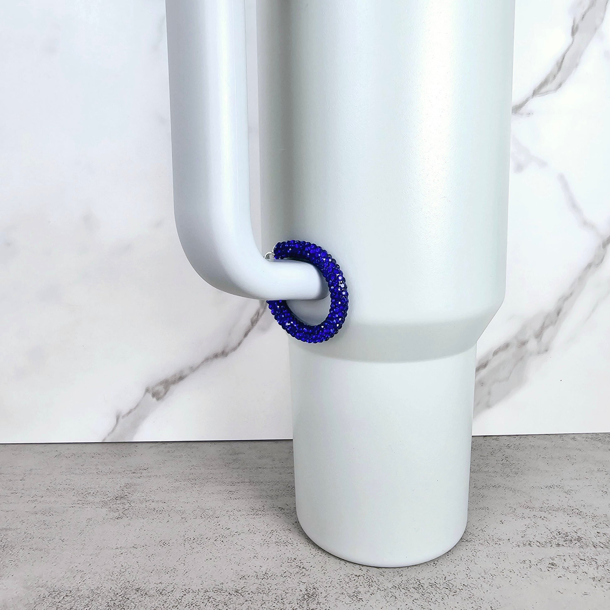 Blue Handle Stacker, Tumbler Handle Charms, Tumbler Accessories, Tumbler Cup Charms, Gift for Wife, Daughter, Friend, or Coworker