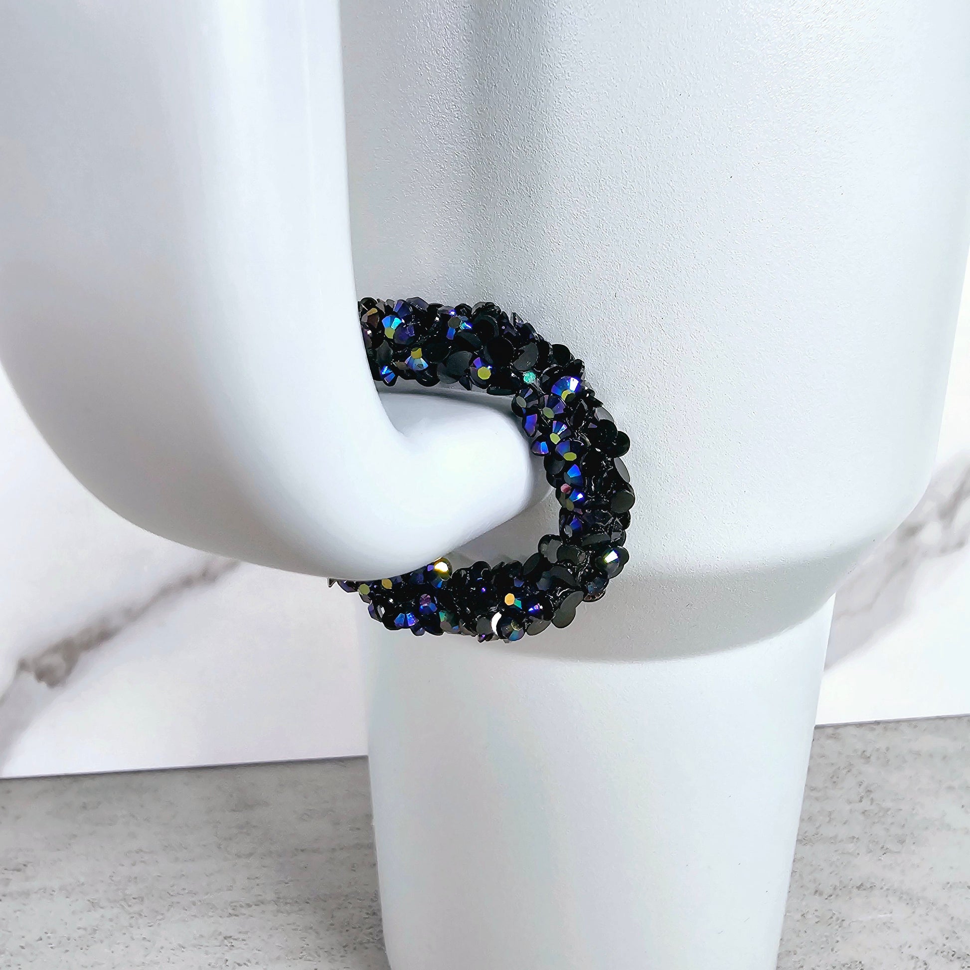 Chunky Chroma Handle Stacker, Tumbler Handle Charms, Tumbler Accessories, Tumbler Cup Charms, Gift for Wife, Daughter, Friend, or Coworker