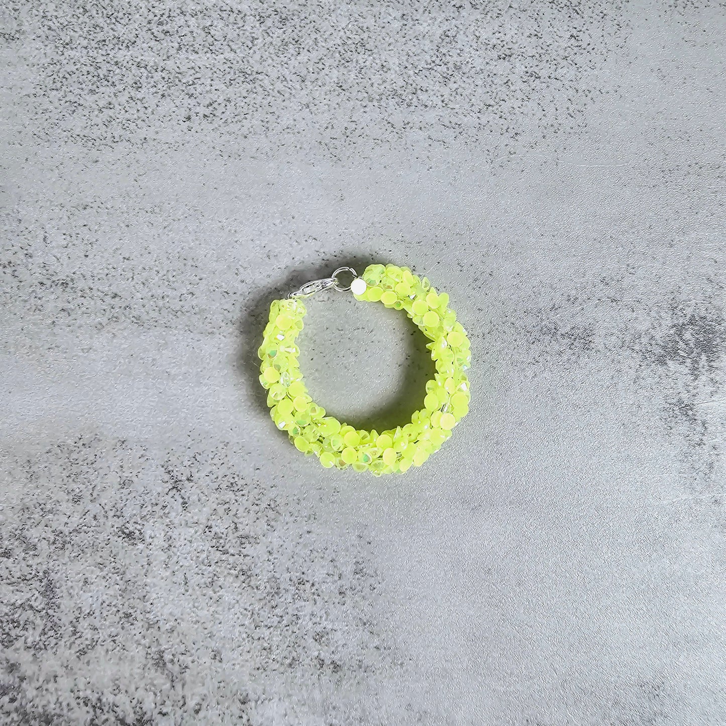 Chunky Neon Yellow Handle Stacker, Tumbler Handle Charms, Tumbler Accessories, Cup Charms, Gift for Wife, Daughter, Friend, or Coworker