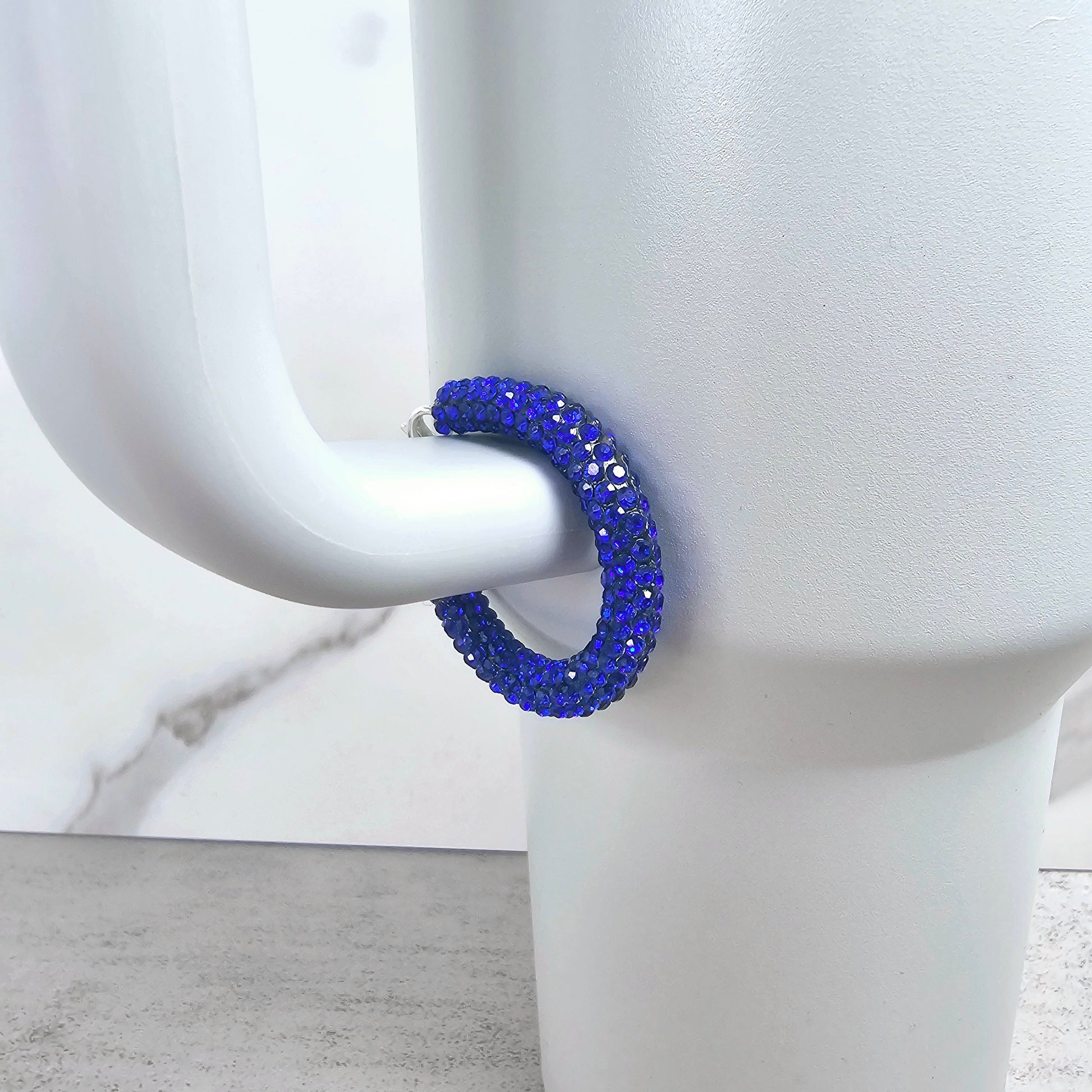 Blue Handle Stacker, Tumbler Handle Charms, Tumbler Accessories, Tumbler Cup Charms, Gift for Wife, Daughter, Friend, or Coworker