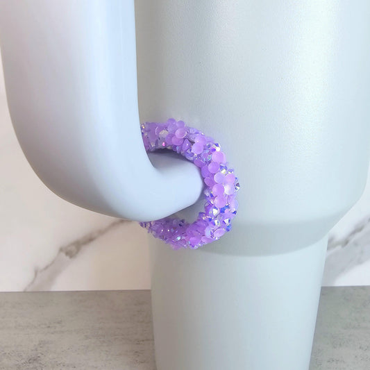 Light Purple Handle Stacker, Tumbler Handle Charms, Tumbler Accessories, Cup Charms, Gift for Wife, Daughter, Friend, or Coworker