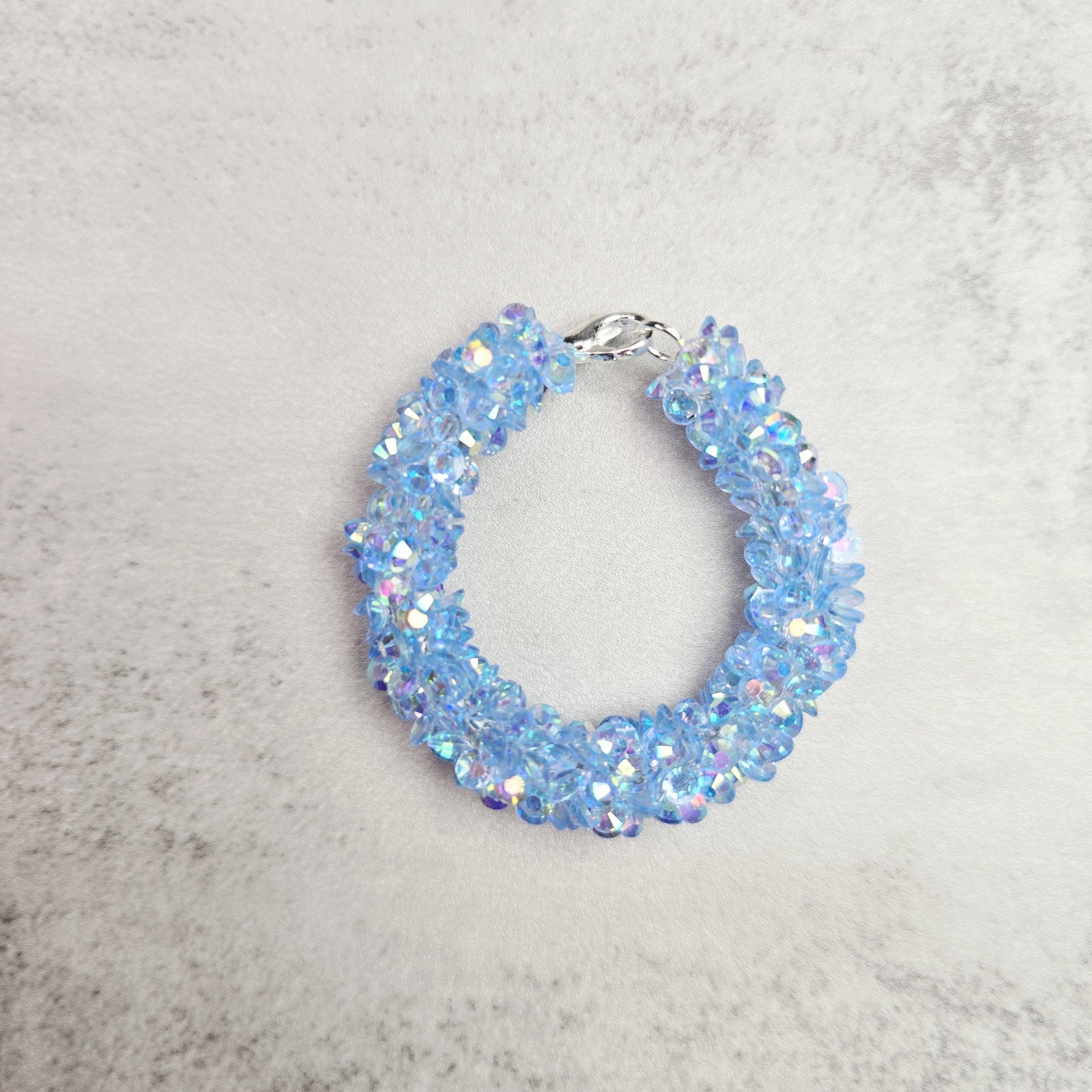 Ice Blue Handle Stacker, Tumbler Handle Charms, Tumbler Accessories, Tumbler Cup Charms, Gift for Wife, Daughter, Friend, or Coworker